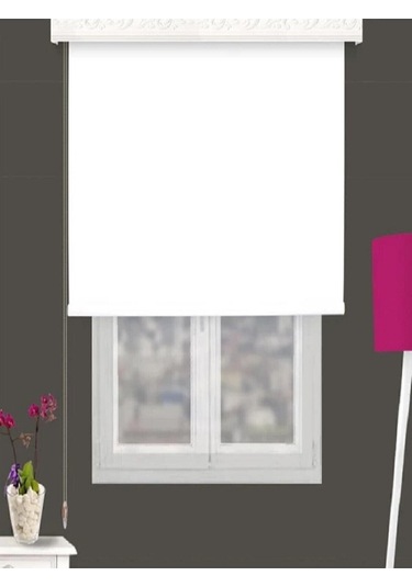 Networkavm Beyaz Stor Perde 190 X 295 Beyaz