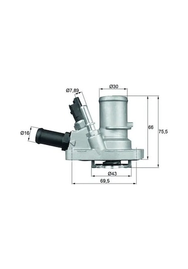 Fiat Egea Termostat 1.4 2015-2024 Mahle Tı14488