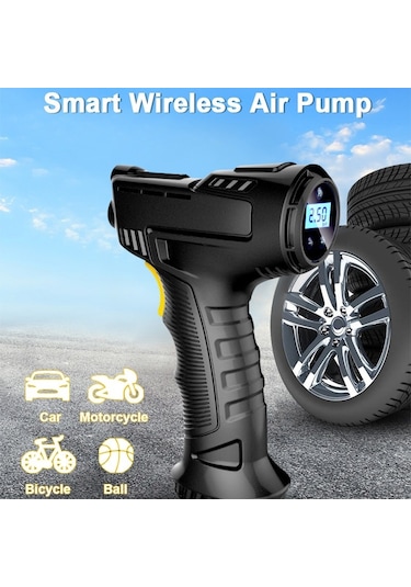 Sones Kablolu İşaretçi Modeli 120w Araba Hava Pompası Kompresörü Lastik Şişirme Ekipmanları