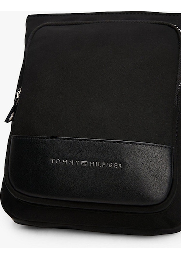 Tommy Hilfiger Th Busıness Nylon Mını Crossover-7116 Siyah