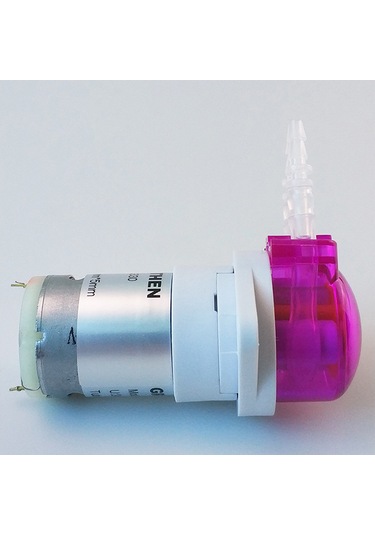 Monyee 12v/24v Dc Mini Peristaltik Pompa - Gıda Sınıfı Silikon Hortumlu 2x4mm