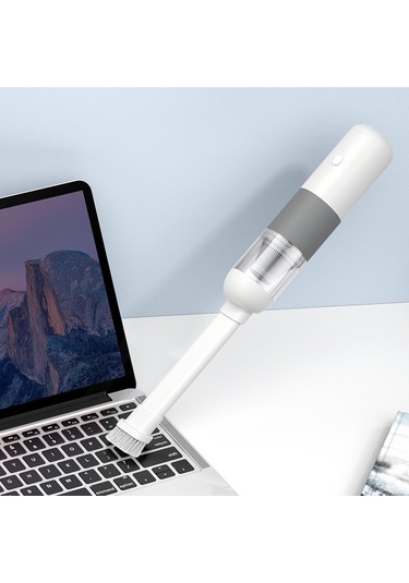 Cbtx V01 Taşınabilir El Araç Süpürgesi Kablosuz Otomatik Elektrikli Süpürge - Beyaz / Kırmızı