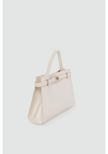 Shule Bags Blaze El Ve Çapraz Çanta Krem Krem
