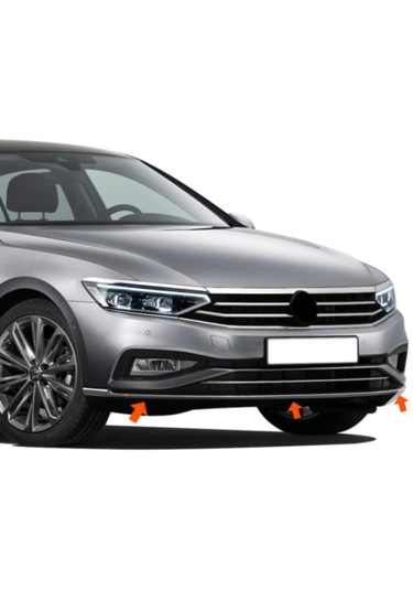 Volkswagen Passat B8.5 - Ön Tampon Alt Çıtası - 3 Prç. 1