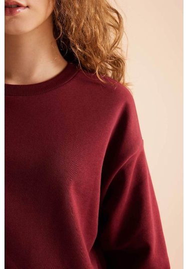 Defacto Bordo Kadın Alt-üst Takım D8022ax/br43 Bordo