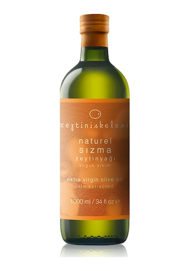 Zeytin İskelesi Natürel Sızma Zeytinyağı Cam Şişe 1 L
