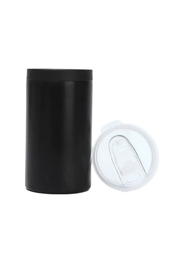 Dofolink 304 Çelik İkili Kapaklı 355ml Vakumlu Soğuk Saklama Bardakı - Taşınabilir Araç Su Böceği
