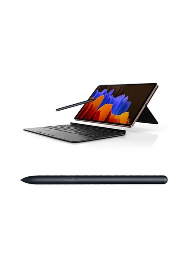 Samsung Galaxy Uyumlu Tab S7 Sm-t870 T876b/ Tab S7 T970 Sm-t976b / Tab S6 Lite İçin Yedek Dokunmatik Stylus S Pen Mistik Siyah