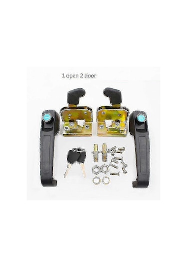 Ağır Ekipman Metal Kilitli Kapı Kolu Evrensel Forklift Traktör 502 Tipi G20241919419 Diğer