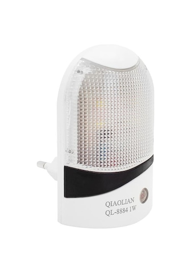 Powermaster Pm-34096 1 Watt Ledli Fotoselli Sensörlü Gece Lambası Beyaz