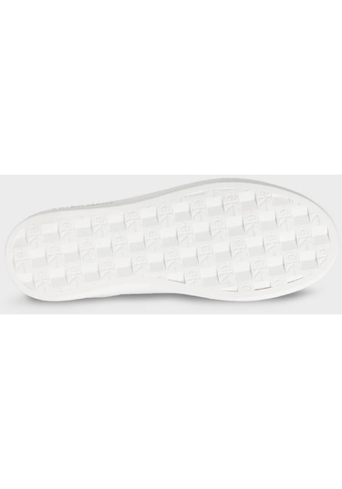 Calvin Klein Bayan Ayakkabı Yw0yw01269 Ybr Beyaz-siyah Beyaz - Siyah