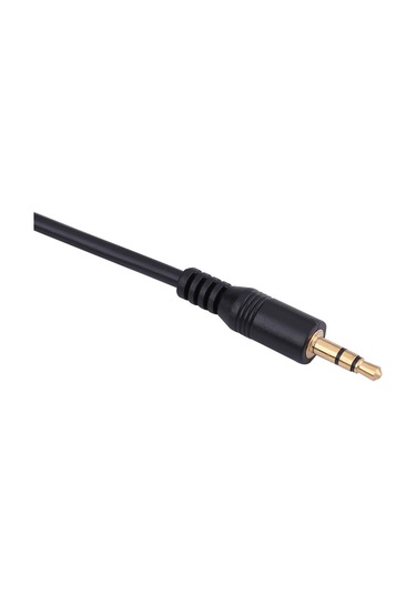 Konesam 3.5mm Aux Ses Kablosu Adaptörü - Volkswagen Golf, Passat B5, Bora, Blaupunkt Cd Oynatıcı İçin - Hızlı Ses Aktarımı, Siyah Kablolu Mavi Bağlantı