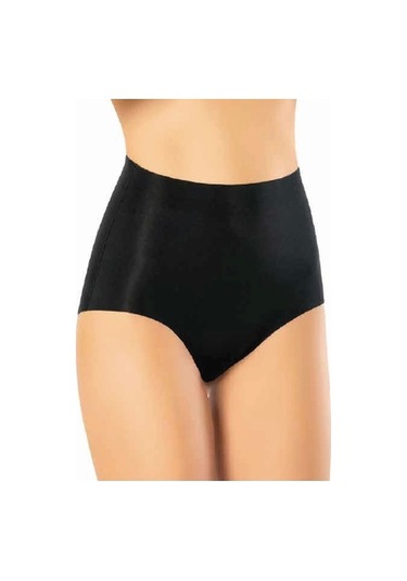 Freshness 1025 Lazer Kesim Silikonlu Yüksek Bel Bato Korse Siyah