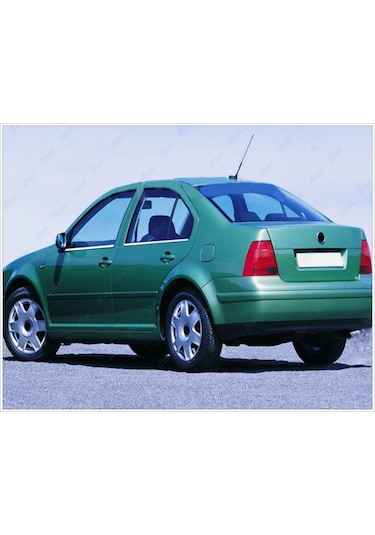 Vw Bora Krom Cam Çıtası 4 Prç. 1998-2004 P.  Çelik