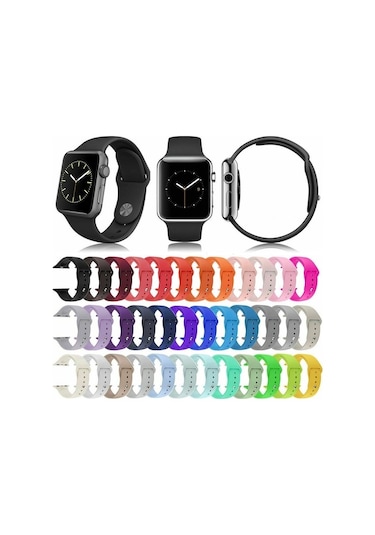 iOS Uyumlu Watch Seri 7 41-45Mm Kordon Spor Kayış