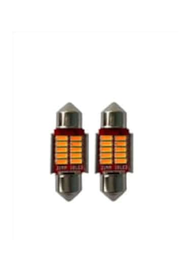 Turuncu Canbus 31 Mm Sofit Led Ampül 2li Set