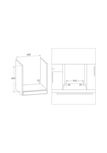 Simfer 7327 60 L Cam Ankastre Fırın Siyah