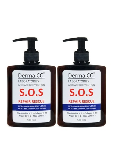 Derma CC Atocare S.O.S Ultra Besleyici Vücut Losyon 2 x 500 ML