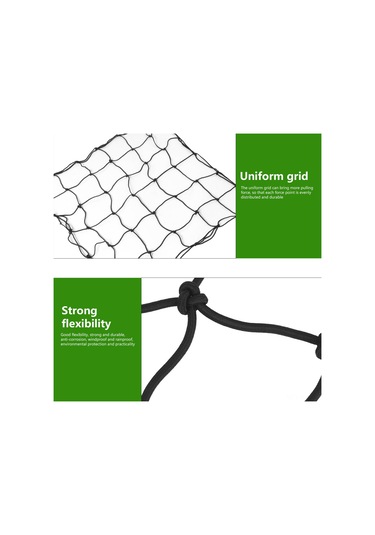 Gajeena 120x120cm Bitki Tırmanma Ağı - Seracılık Ve İç Mekan Bitkileri İçin Dayanıklı Polyetilen Geliştirme Ağ Örgüsü, Çiftlik Ve Balkon Uygunluklu, 4 Adet Kanca İle Sabitlenir