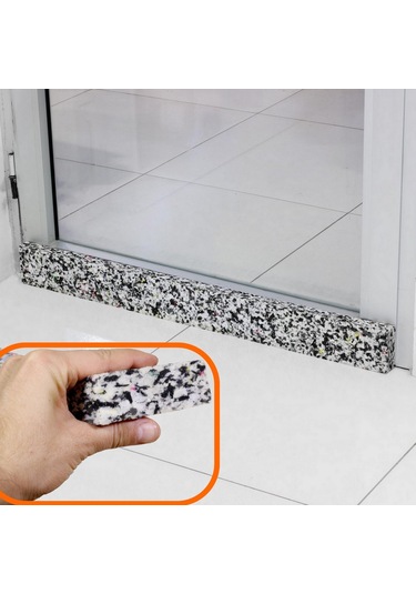 1 Adet Kapı Altı Rüzgar Önleyici Kapı Altı İzolasyon Süngeri Kapı Altı Eşik Süngeri Rüzgar Önleyici 1