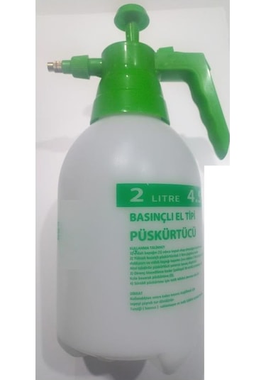 Zhltools El Tipi Basınçlı Püskürtücü Yıkama 2 Litre