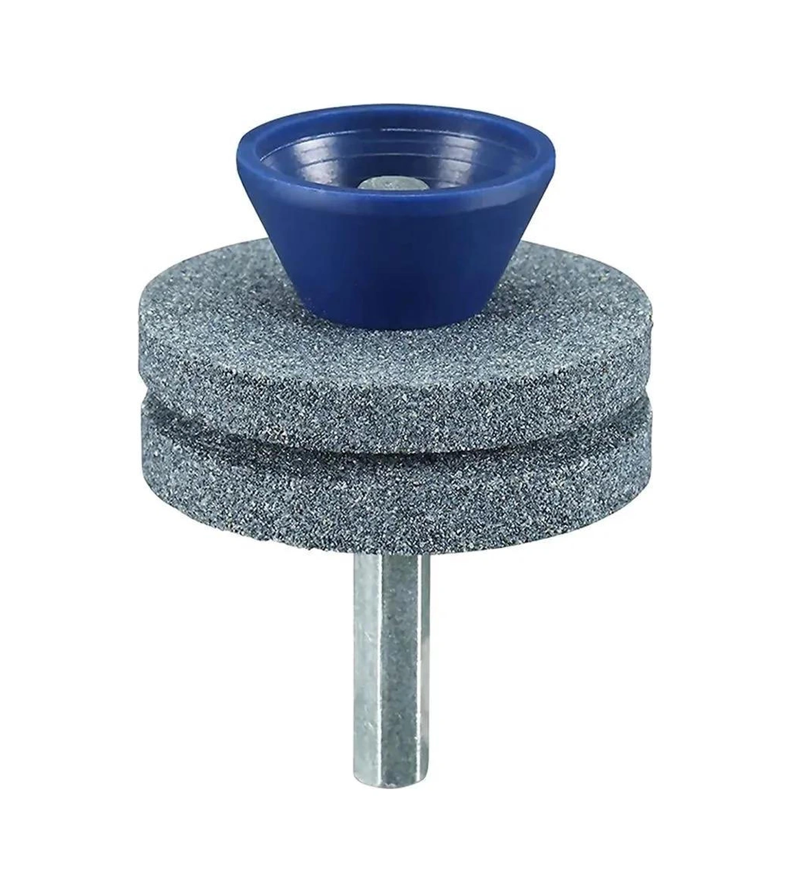 Skycity Elektrik Matkaplı Çift Katlı Çim Biçme Bıçağı Taslaştırıcı - Metal Taslaştırma Ve Parlatma İçin Mavi