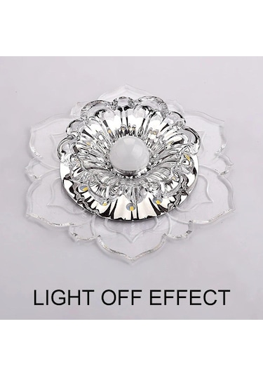 Mavi Oturma Odası Lamba Yatak Odası Mutfak Koridor Işık Armatür İçin 5w Modern Led Kristal Tavan Işık Açık Diğer