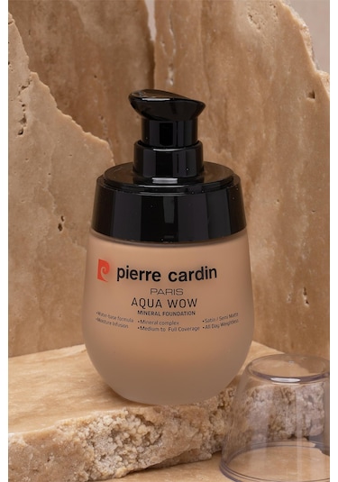 Pierre Cardin Aqua Wow Mineralli Su Bazlı Fondöten Tan Skin With