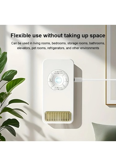 Willowhaven Dıngshı 8812 Akıllı Hava Temizleyici Oto Stop, Usb Şarj, Ozon Jeneratörü, Koku Giderme, Dezenfeksiyon
