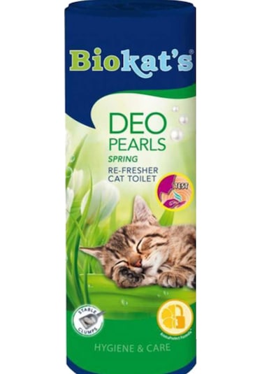 Biokat's Deo Pearls Bahar Esanslı Kedi Kumu Koku Giderici 700 G
