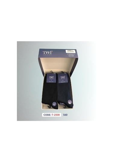 Twisocks Pamuk Soket Düz Karışık Çorap 12'li - Karışık Gri