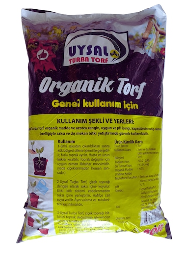20 Lt Bitki Toprağı, Fideleme, Saksı Toprağı İç Dış Mekan Toprak 20 Lt.