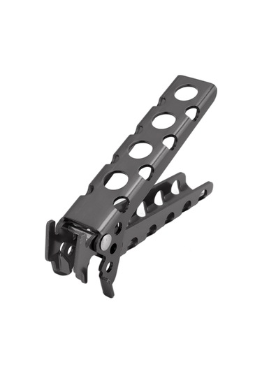 Fosenze Alüminyum Isıya Dayanıklı Kaymaz Tutucu Kamp Çadırı Piknik Pişirme Tencere Kelepçe Gri Gri