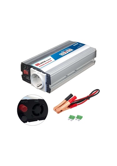 Mervesan Mrw-ı-600-12 İnverter Modifiye Sinüs 12-24v 600w