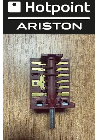 Hotpoint-Ariston Uyumlu Ankastre Fırın Komitatör Komütatr Şalter Anahtar - 422329571