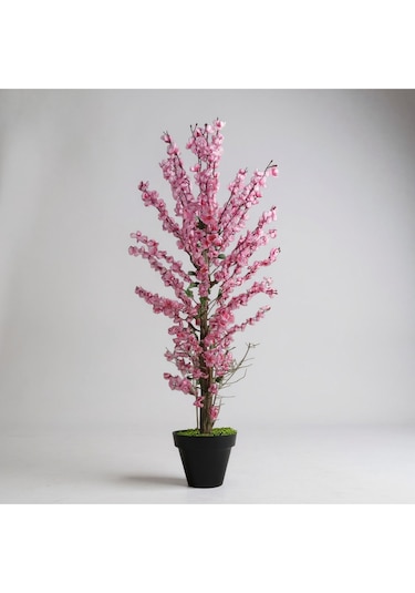 Pembe Bahar Dalı Yapay Agaç 160 Cm Yeşil