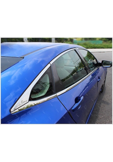 Honda Cıvıc Fc5 Krom Cam Çıtası 8 Prç 2016 Üzeri Paslanmaz Çelik