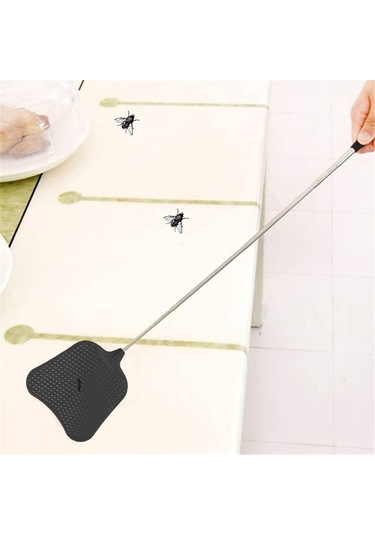 Ulzyvf Ve Sivrisinek Sineklik Sinek Paslanmaz Öldürücü Geri Çubuk Çelik Çekilebilir Uq