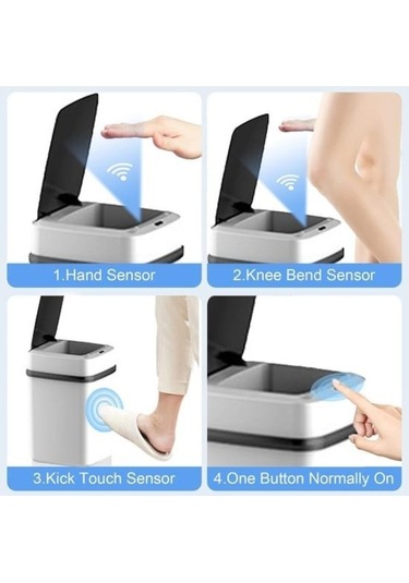 Novahub Sessiz Akıllı Atık Çöp Kutusu, Otomatik Seçenek: B Diğer