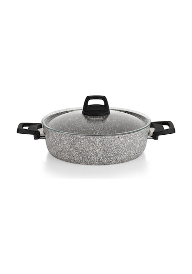 Schafer Dark Storm Tencere Seti 12 Parça Gri