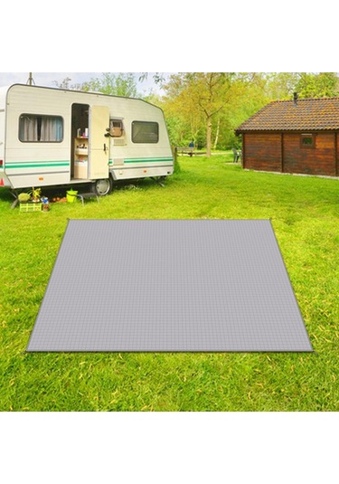 Suntek Plaj Battaniyesi Suya Dayanıklı Portatif Piknik Açık Gri