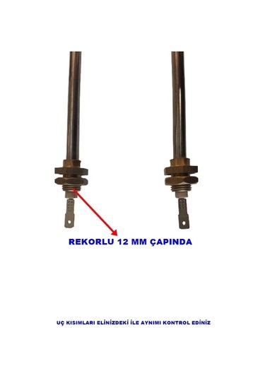 Ender Benmari 30cm Rekorlu Düz Rezistans 1500w 220v 8,5 Cr-ni
