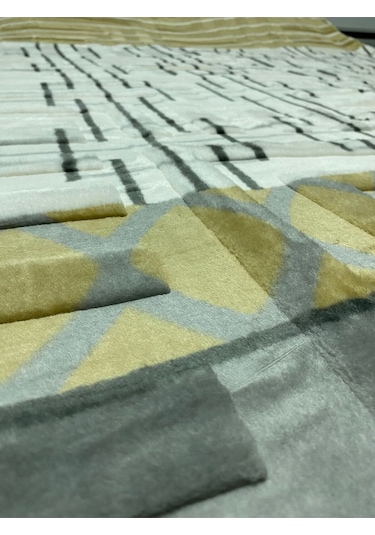 Aksu Tek Kişilik Battaniye Çantali Sari Sarı