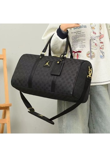 Carrier- Geniş Hacimli Oxford Seyahat Çantası - Genç Mavi