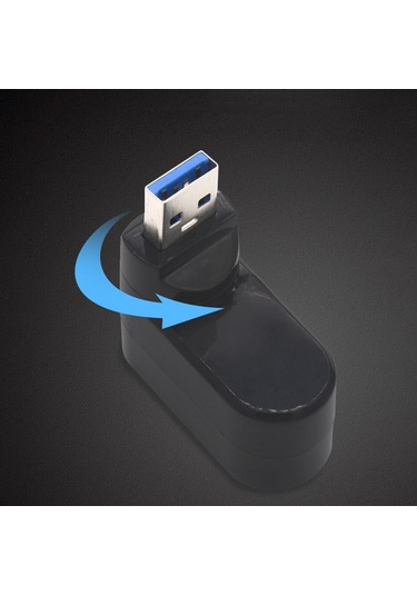 Reedark 3'lü Usb Hub Adaptör: Çift Usb 3.0 Port, Tv Çıkışı, Hızlı Veri Aktarım Ve Genişletilebilir Bağlantı
