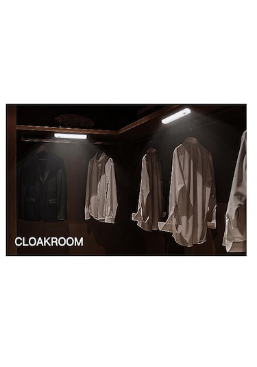 Manyetik Cob Led Lamba - 245 Lümen, Süper Parlak Işık, Taşınabilir Ve Pil İle Çalışan Fener Beyaz