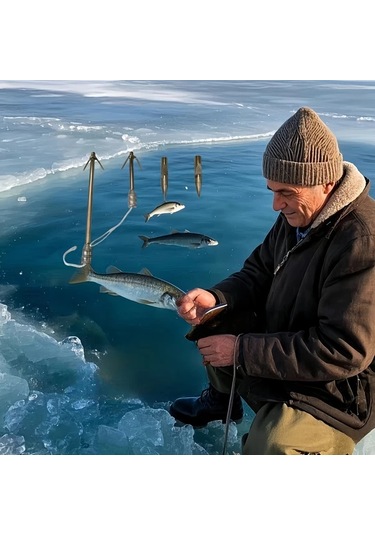 Brightnova 4 Adet Outdoor Balıkçılık Sapan Seti Wolf Fang Shark Çok Fonksiyonlu Av Aleti Paslanmaz Çelik Saklama Kutusu Taşınabilir Balıkçılık Aksesuarı