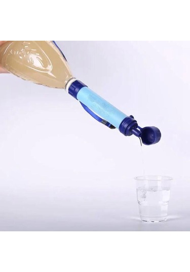 K8612m Dış Mekan Hayatta Kalma Su Arıtma Cihazı Bpa İçermeyen Su Filtresi Saman Filtrasyon Sistemi Fda Sertifikalı - Yeşil