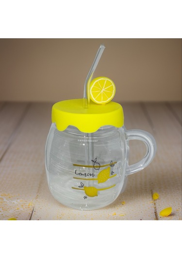 Limon Tasarımlı Kupa Bardak Karışık