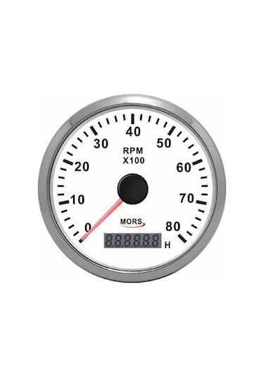 Devir Göstergesi 6000 Rpm Beyaz